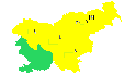 meteo danes