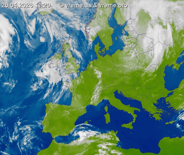 Bew&ouml;lkung Europa