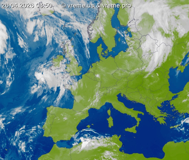 Bew&ouml;lkung Europa