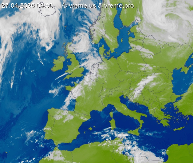 Bew&ouml;lkung Europa