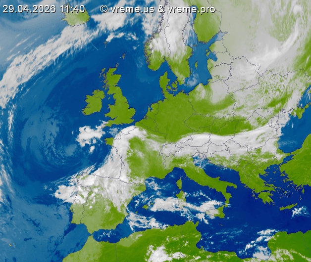 Bew&ouml;lkung Europa