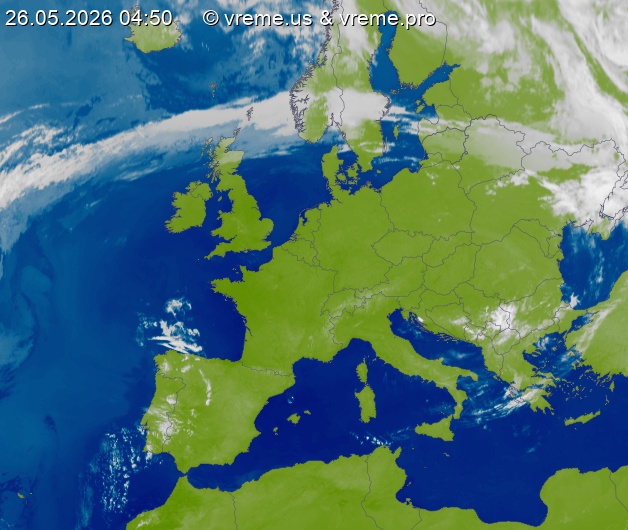 Bew&ouml;lkung Europa