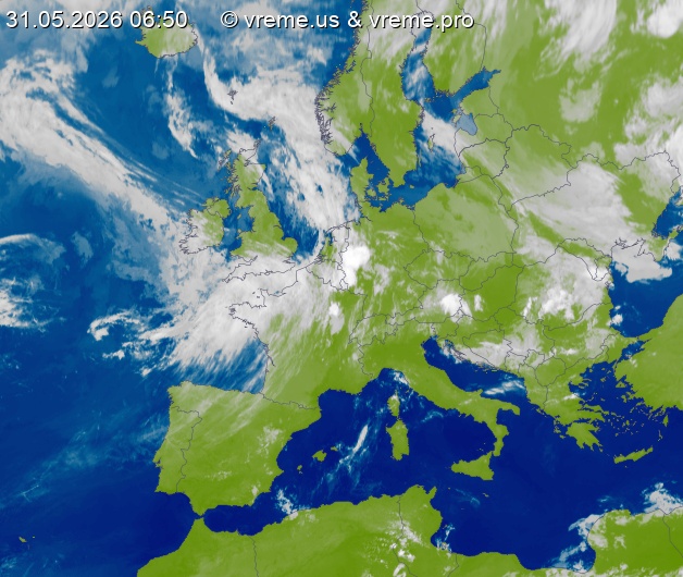 Bew&ouml;lkung Europa