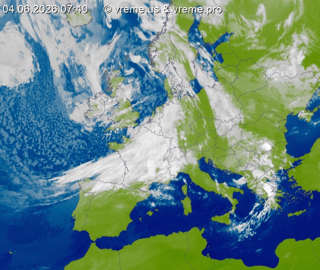 Bew&ouml;lkung Europa