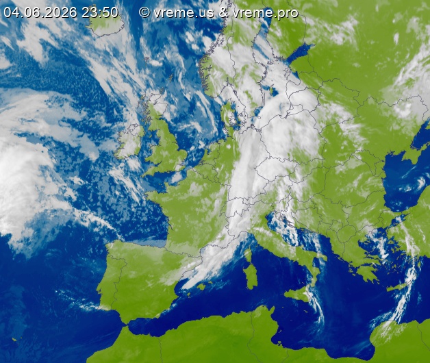 Bew&ouml;lkung Europa
