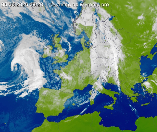 Bew&ouml;lkung Europa