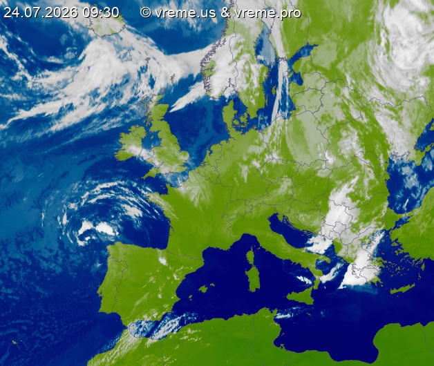 Bew&ouml;lkung Europa
