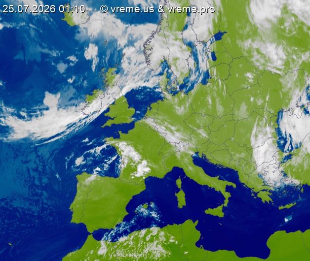 Bew&ouml;lkung Europa