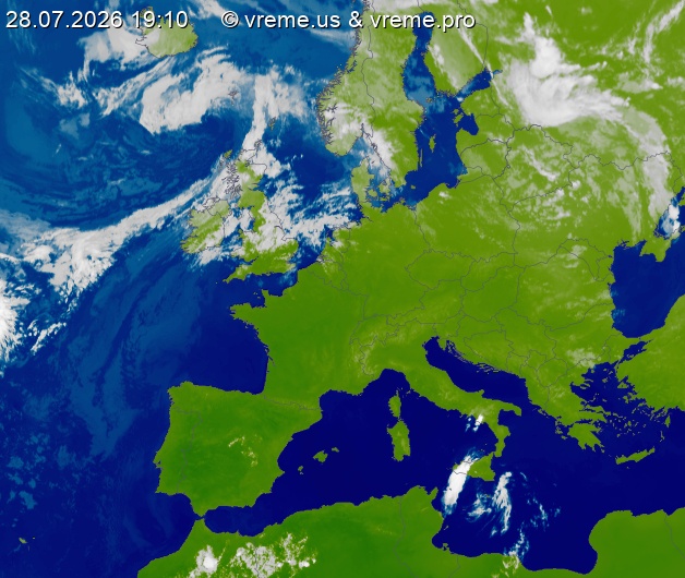 Bew&ouml;lkung Europa