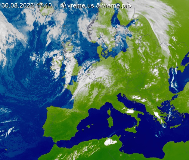 Bew&ouml;lkung Europa