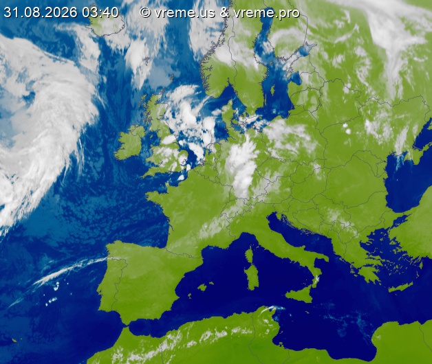 Bew&ouml;lkung Europa