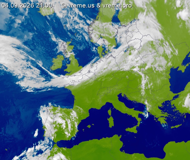 Bew&ouml;lkung Europa