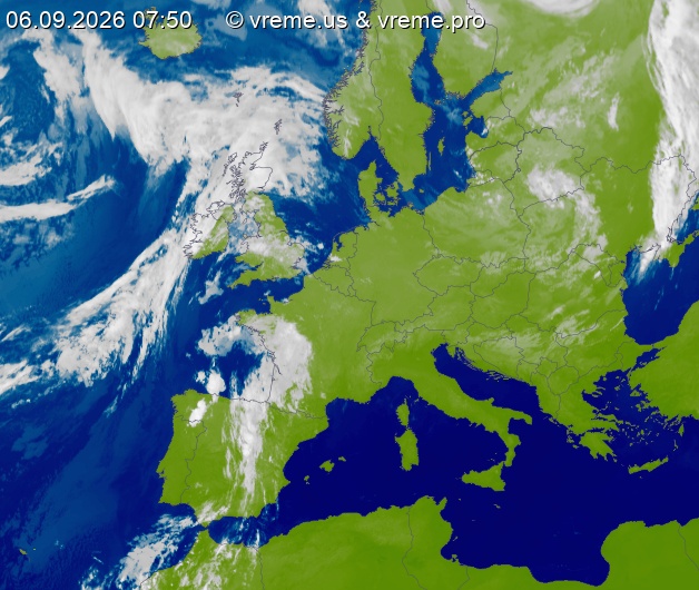 Bew&ouml;lkung Europa