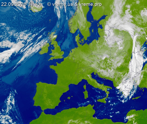 Bew&ouml;lkung Europa