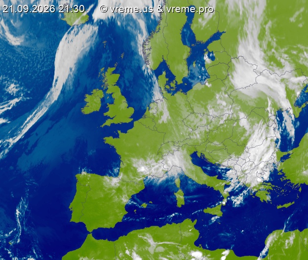 Bew&ouml;lkung Europa