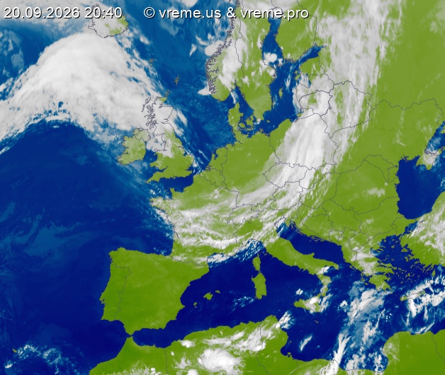 Bew&ouml;lkung Europa