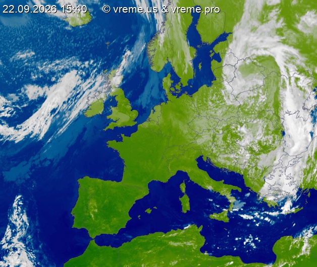 Bew&ouml;lkung Europa
