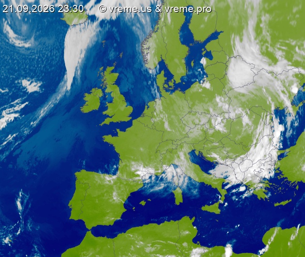 Bew&ouml;lkung Europa