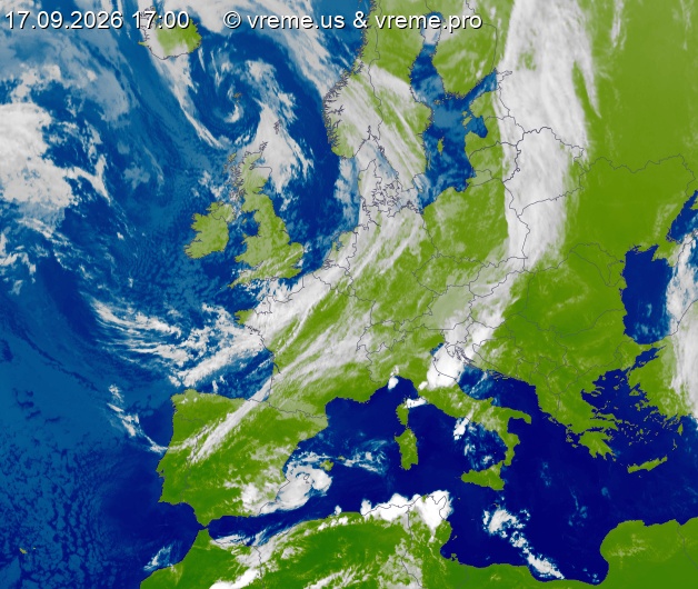 Bew&ouml;lkung Europa