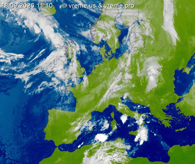 Bew&ouml;lkung Europa