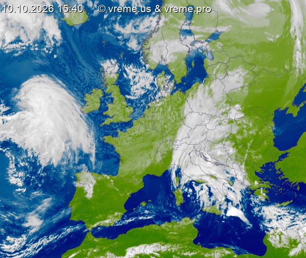 Bew&ouml;lkung Europa