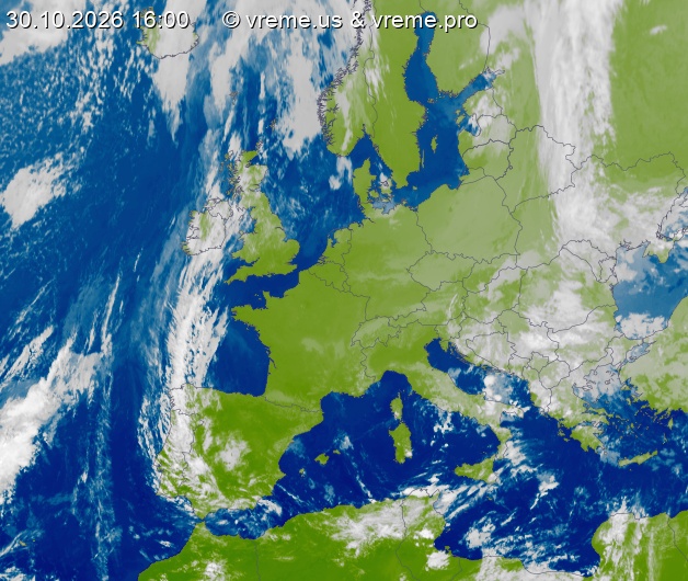 Bew&ouml;lkung Europa