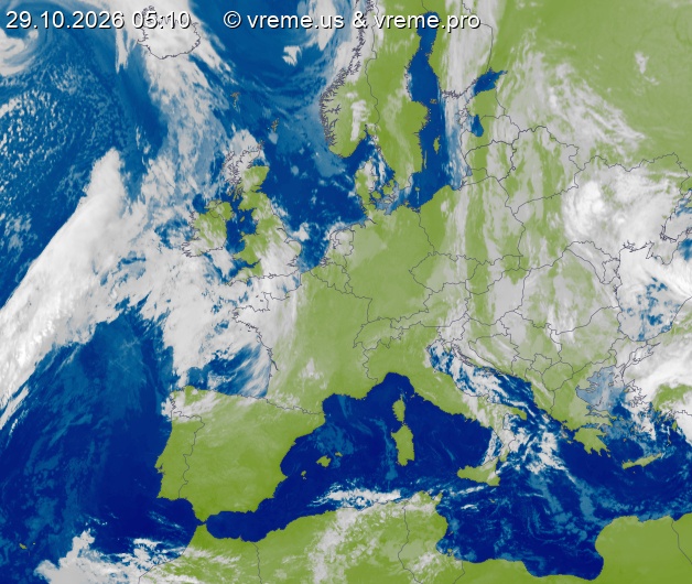 Bew&ouml;lkung Europa