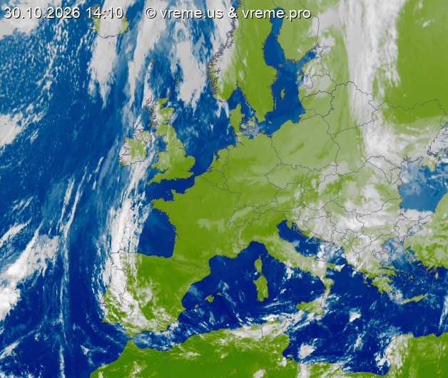 Bew&ouml;lkung Europa