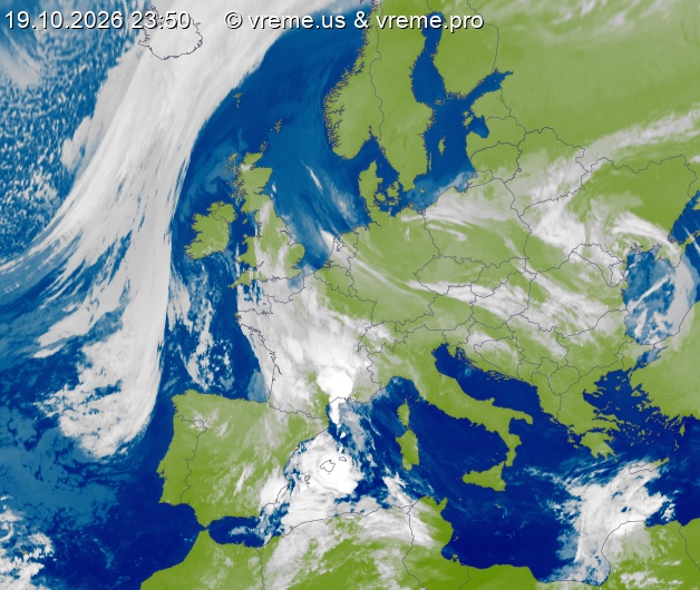 Bew&ouml;lkung Europa