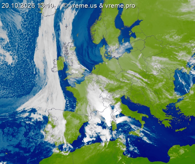 Bew&ouml;lkung Europa
