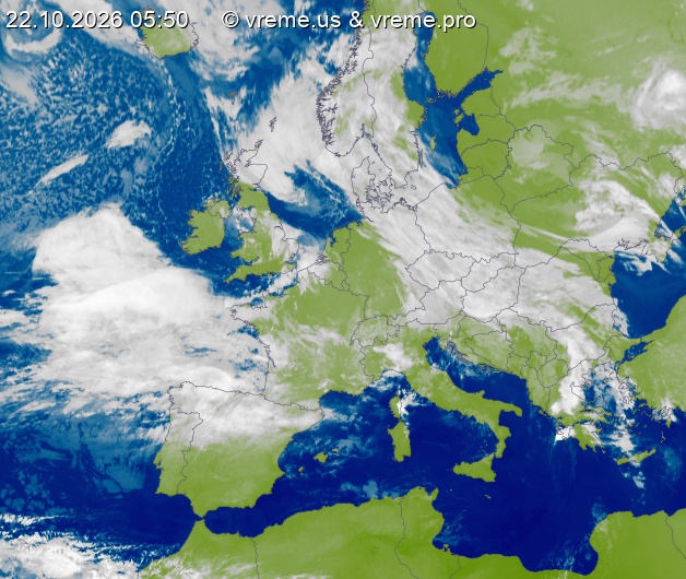 Bew&ouml;lkung Europa