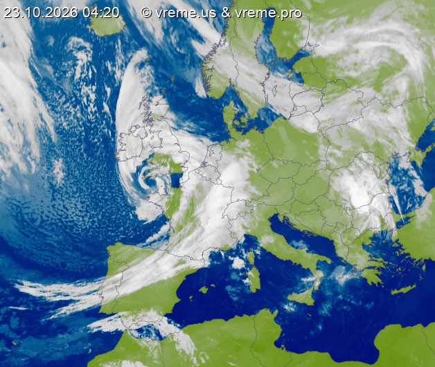 Bew&ouml;lkung Europa