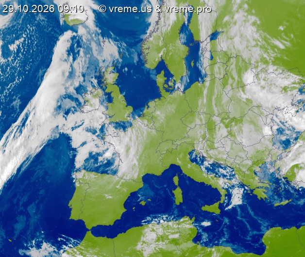 Bew&ouml;lkung Europa