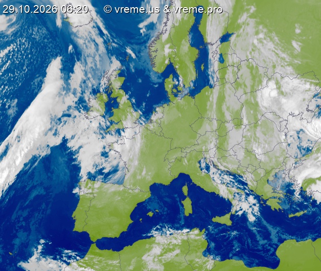 Bew&ouml;lkung Europa