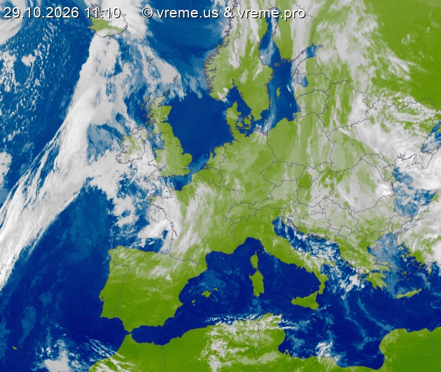Bew&ouml;lkung Europa