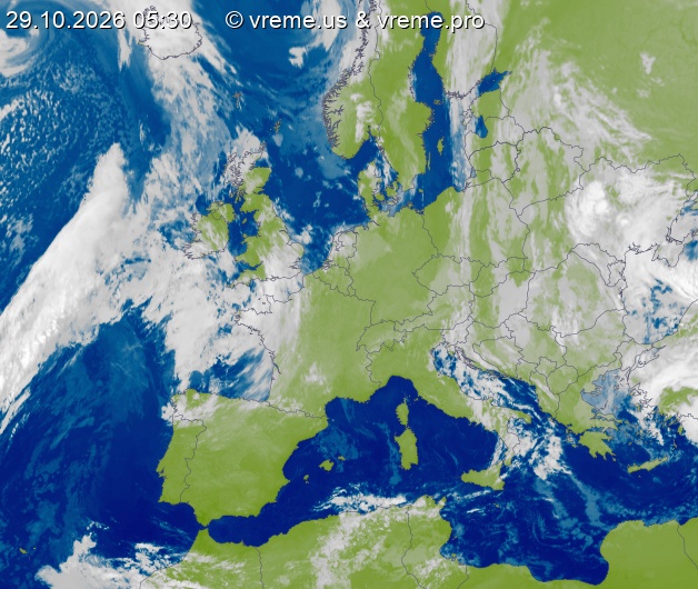 Bew&ouml;lkung Europa