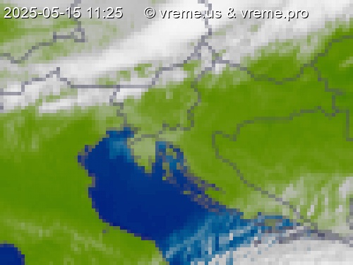 Oblačnost Slovenija