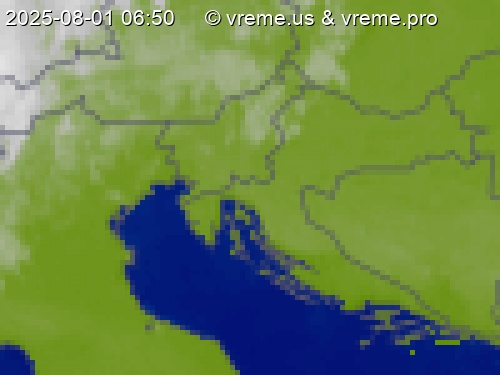 Oblačnost Slovenija