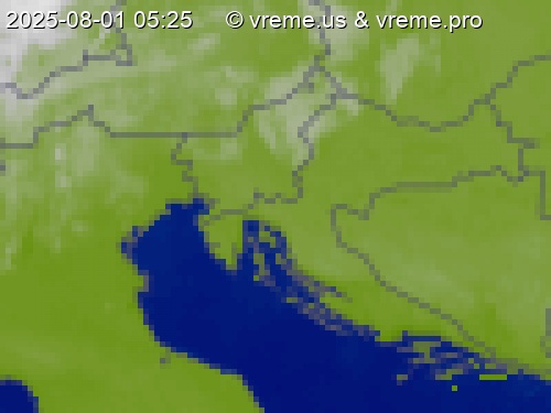 Oblačnost Slovenija