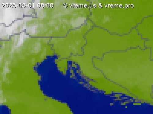 Oblačnost Slovenija