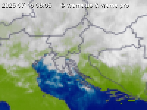 Oblačnost Slovenija