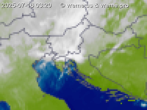 Oblačnost Slovenija