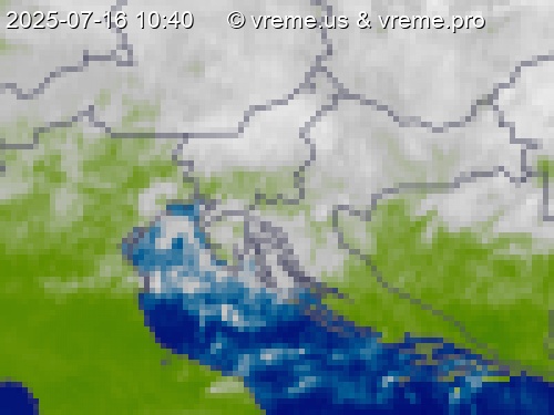Oblačnost Slovenija