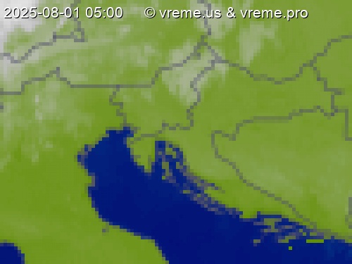 Oblačnost Slovenija