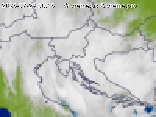 Oblačnost Slovenija