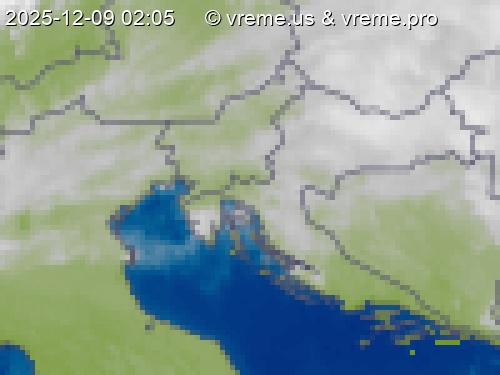 Oblačnost Slovenija