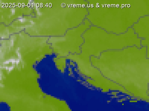 Oblačnost Slovenija