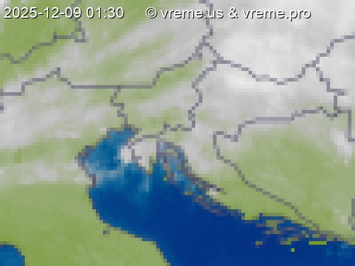 Oblačnost Slovenija