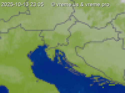 Oblačnost Slovenija