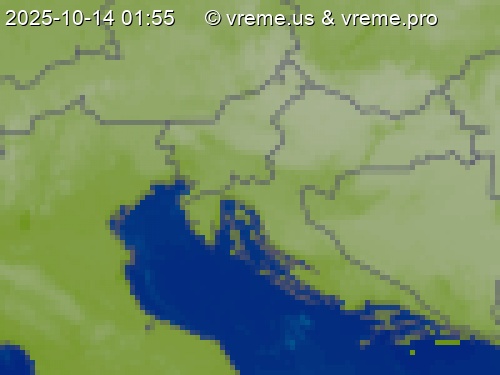Oblačnost Slovenija